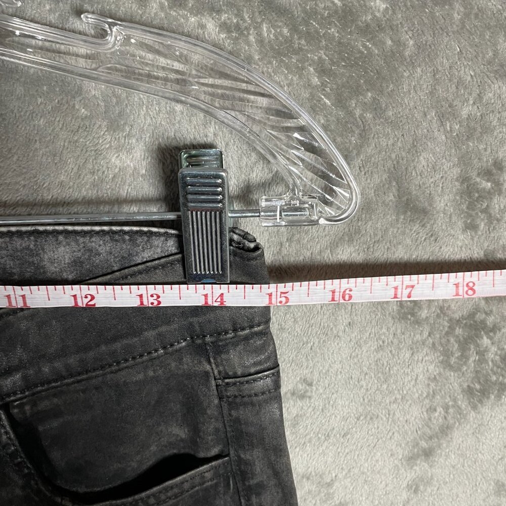 Joe’s Jeans The Icon Skinny Jeans Women’s Sz 27 Black Acid Wash NWOT Front Seam - Picture 4 of 10
